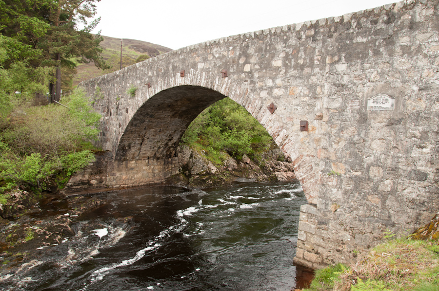 Kildonan Bridge over River Helmsdale